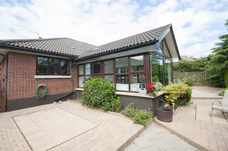 Sunroom Frame in Fall